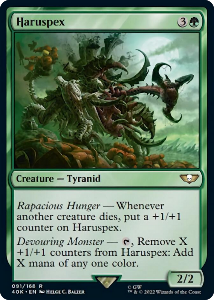 Magic | Haruspex (Surge Foil) [Warhammer 40,000] | The Nerd Merchant