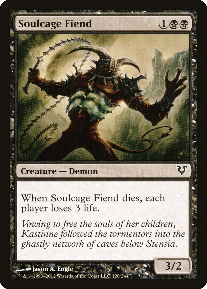 Magic | Soulcage Fiend [Avacyn Restored] | The Nerd Merchant