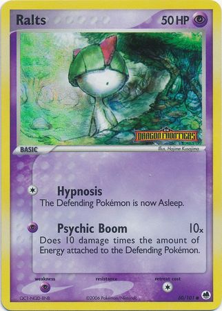 Pokemon | Ralts (60/101) (Stamped) [EX: Dragon Frontiers] | The Nerd Merchant