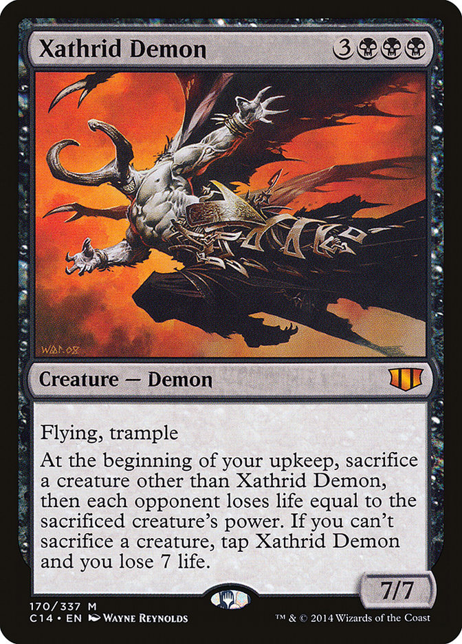 Magic | Xathrid Demon [Commander 2014] | The Nerd Merchant