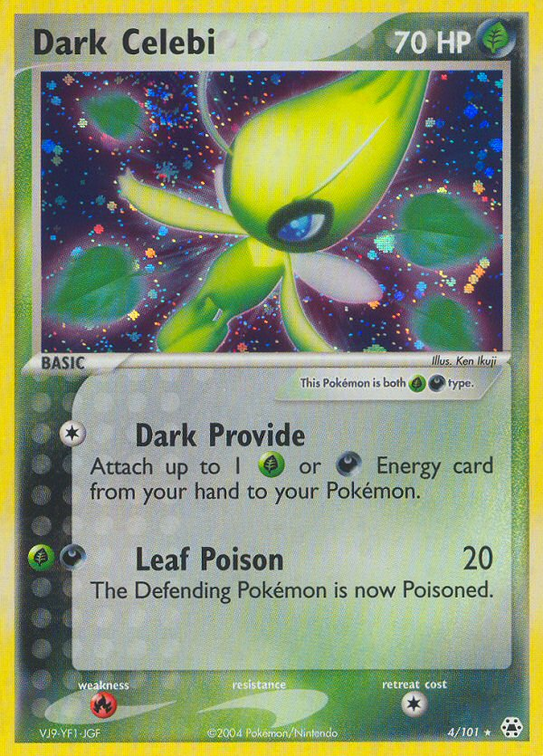 Pokemon | Dark Celebi (4/101) [EX: Hidden Legends] | The Nerd Merchant