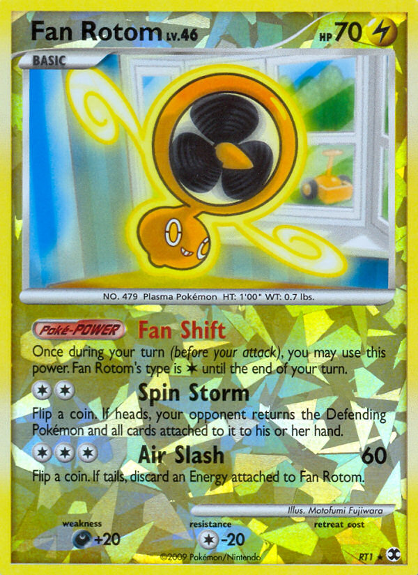 Pokemon | Fan Rotom (RT1) [Platinum: Rising Rivals] | The Nerd Merchant