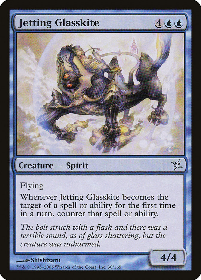 Magic | Jetting Glasskite [Betrayers of Kamigawa] | The Nerd Merchant