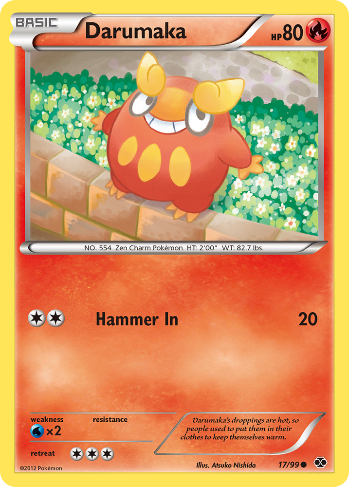 Pokemon | Darumaka (17/99) [Black & White: Next Destinies] | The Nerd Merchant