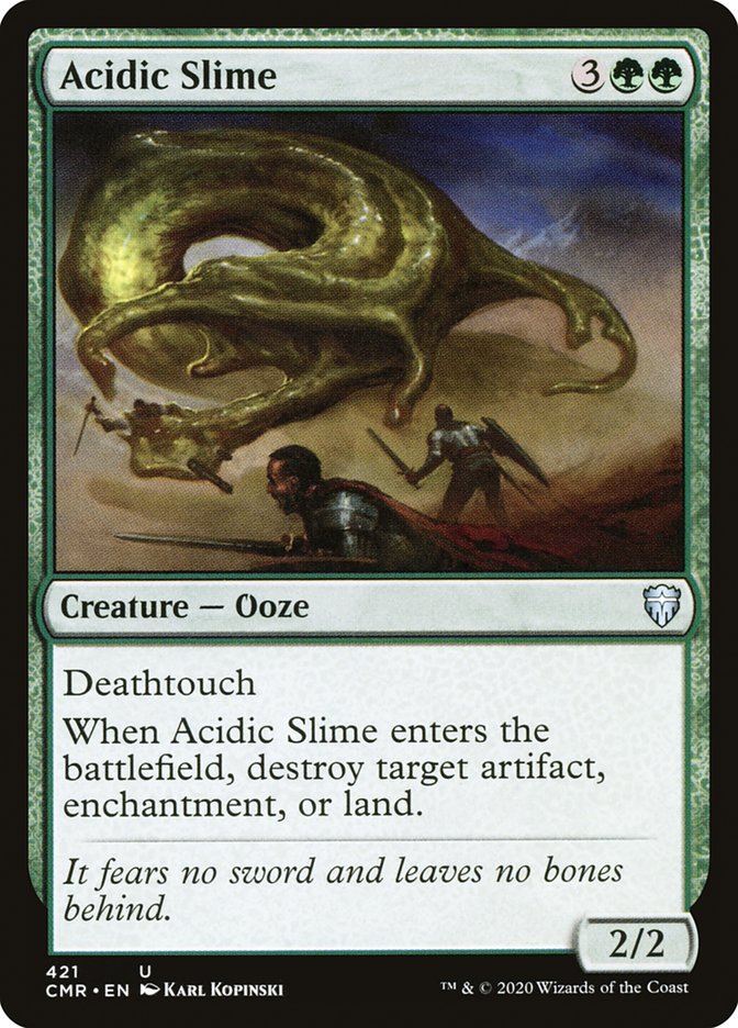 Magic | Acidic Slime [Commander Legends] | The Nerd Merchant