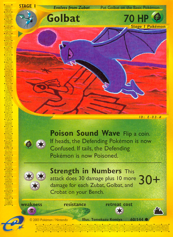 Pokemon | Golbat (60/144) [Skyridge] | The Nerd Merchant