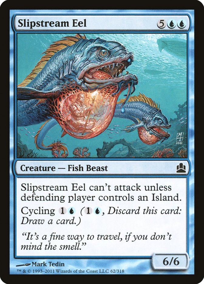 Magic | Slipstream Eel [Commander 2011] | The Nerd Merchant