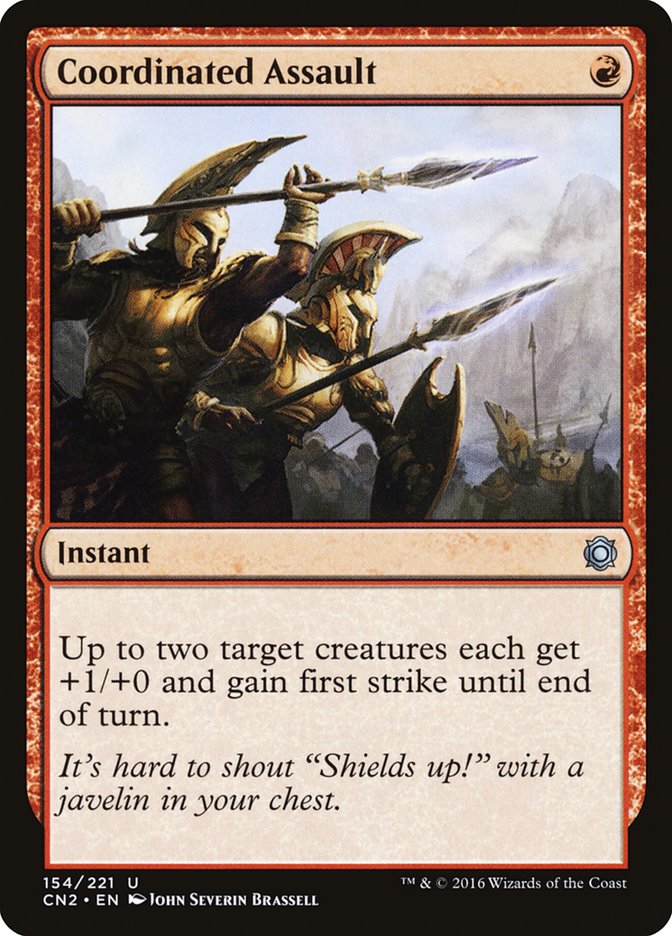 Magic | Coordinated Assault [Conspiracy: Take the Crown] | The Nerd Merchant