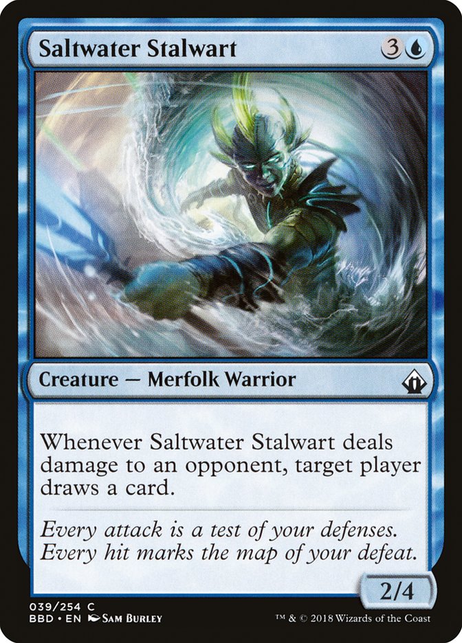 Magic | Saltwater Stalwart [Battlebond] | The Nerd Merchant