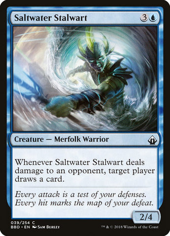 Magic | Saltwater Stalwart [Battlebond] | The Nerd Merchant
