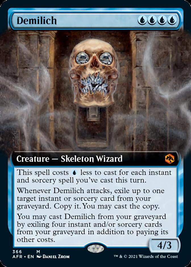 Magic | Demilich (Extended Art) [Dungeons & Dragons: Adventures in the Forgotten Realms] | The Nerd Merchant