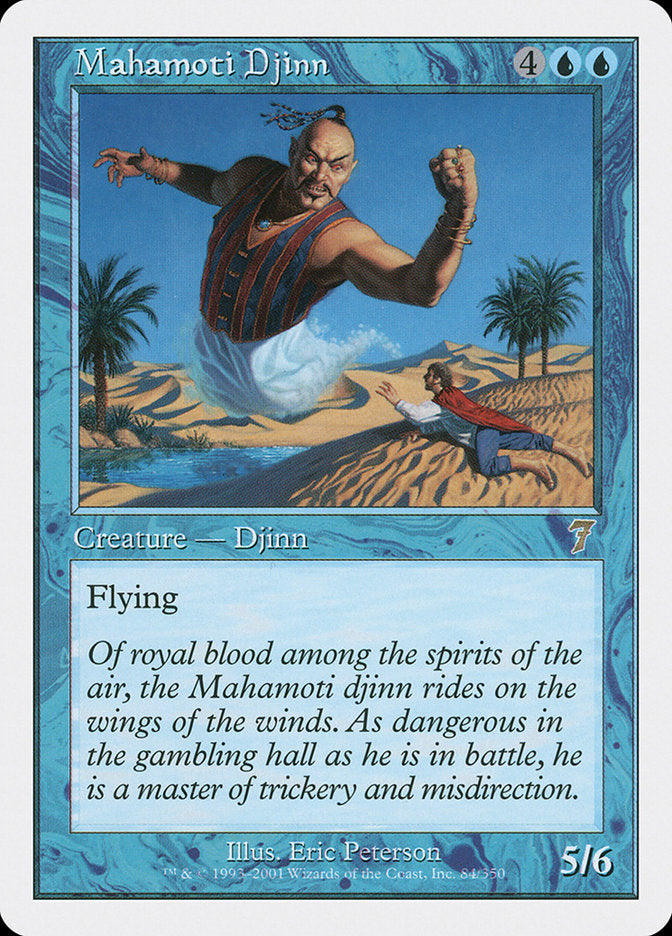 Magic | Mahamoti Djinn [Seventh Edition] | The Nerd Merchant