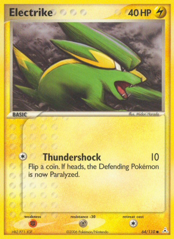 Pokemon | Electrike (64/110) [EX: Holon Phantoms] | The Nerd Merchant