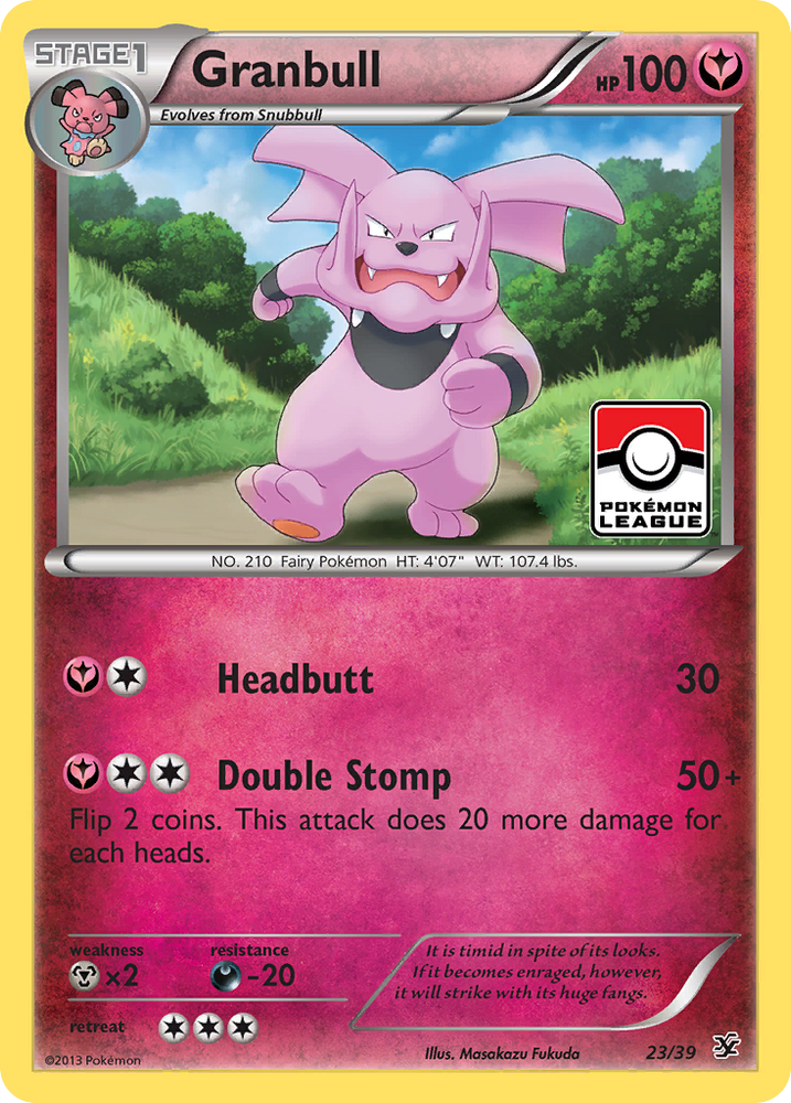 Pokemon| Granbull (23/39) [XY: Kalos Starter Set] | The Nerd Merchant