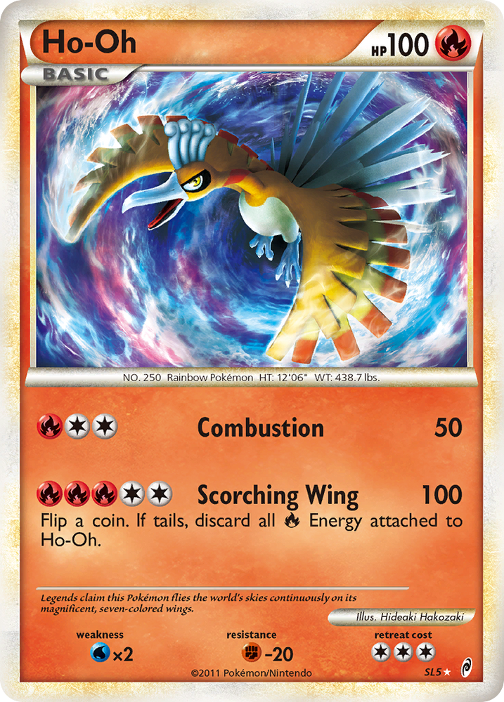Pokemon | Ho-Oh (SL5) [HeartGold & SoulSilver: Call of Legends] | The Nerd Merchant