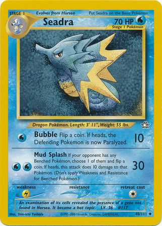 Pokemon | Seadra (48/111) [Neo Genesis Unlimited] | The Nerd Merchant