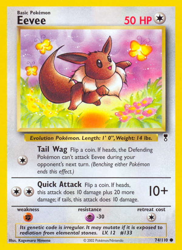 Pokemon | Eevee (74/110) [Legendary Collection] | The Nerd Merchant