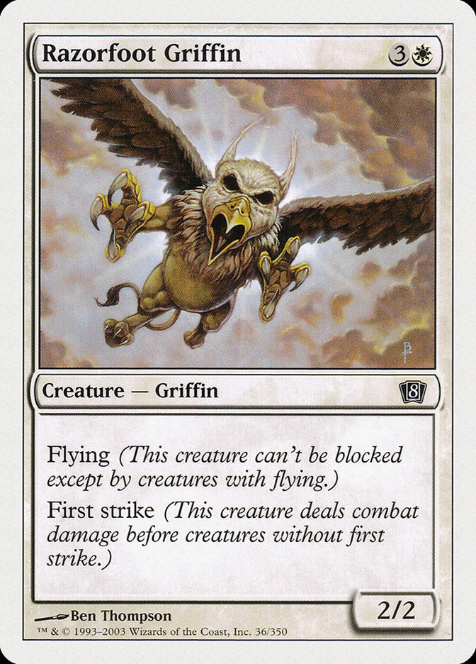 Magic | Razorfoot Griffin [Eighth Edition] | The Nerd Merchant