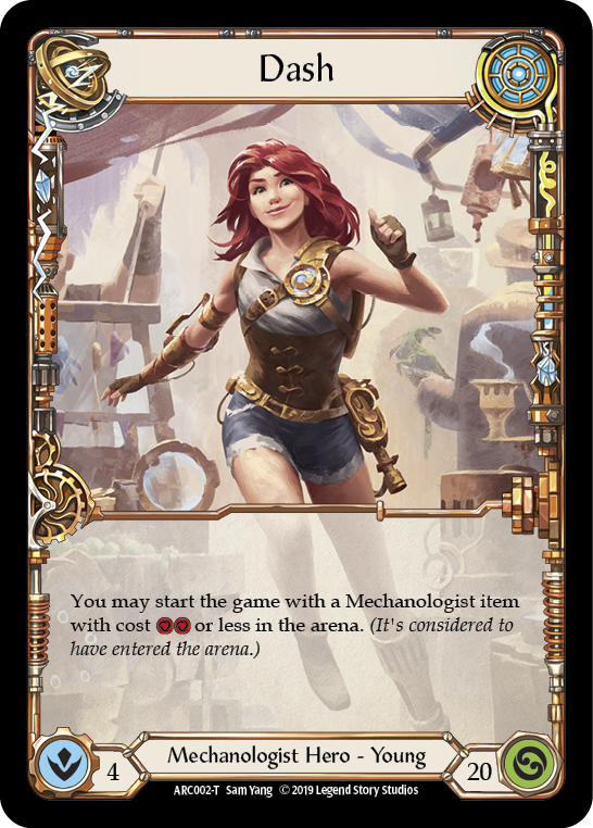 Flesh and Blood TCG | Dash [ARC002-T] (Arcane Rising)  1st Edition Normal | The Nerd Merchant