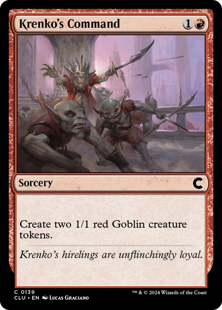 Magic | Krenko's Command [Ravnica: Clue Edition] | The Nerd Merchant