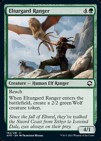 Magic | Elturgard Ranger [Dungeons & Dragons: Adventures in the Forgotten Realms] | The Nerd Merchant