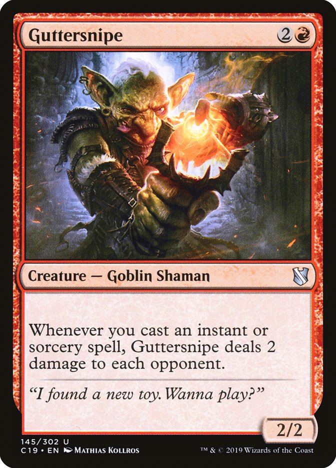 Magic | Guttersnipe [Commander 2019] | The Nerd Merchant