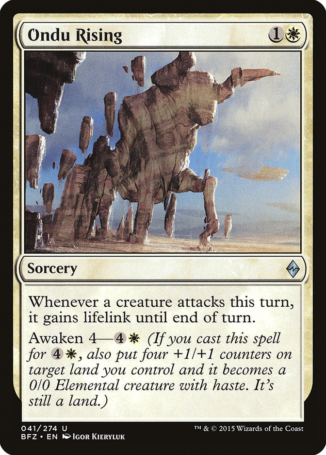 Magic | Ondu Rising [Battle for Zendikar] | The Nerd Merchant