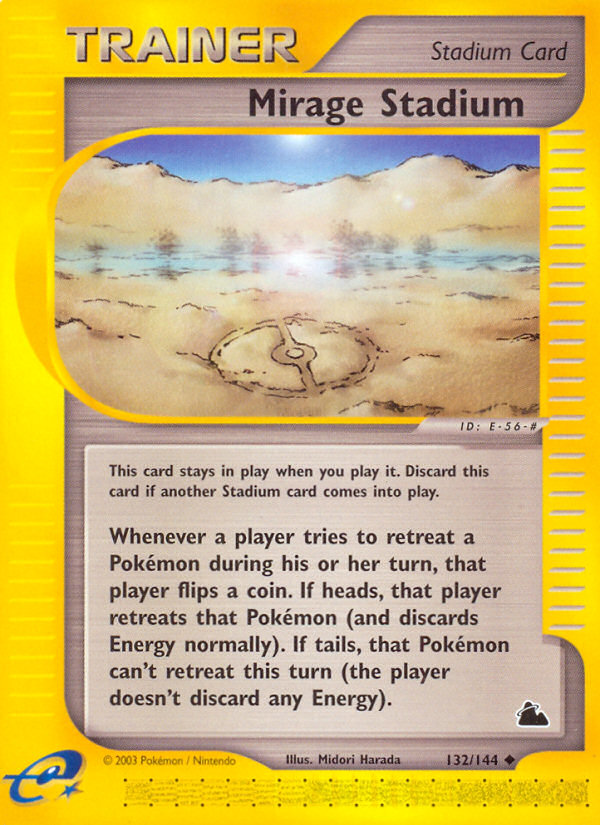 Pokemon | Mirage Stadium (132/144) [Skyridge] | The Nerd Merchant