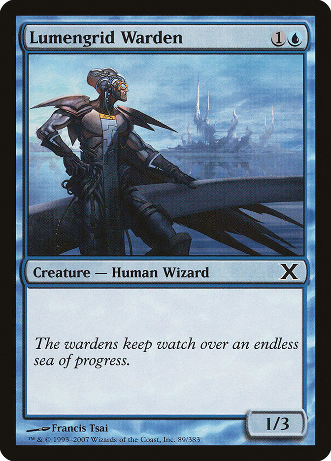 Magic | Lumengrid Warden [Tenth Edition] | The Nerd Merchant