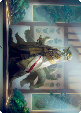 Magic | Light-Paws, Emperor's Voice Art Card [Kamigawa: Neon Dynasty Art Series] | The Nerd Merchant