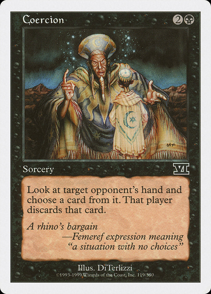 Magic | Coercion [Classic Sixth Edition] | The Nerd Merchant