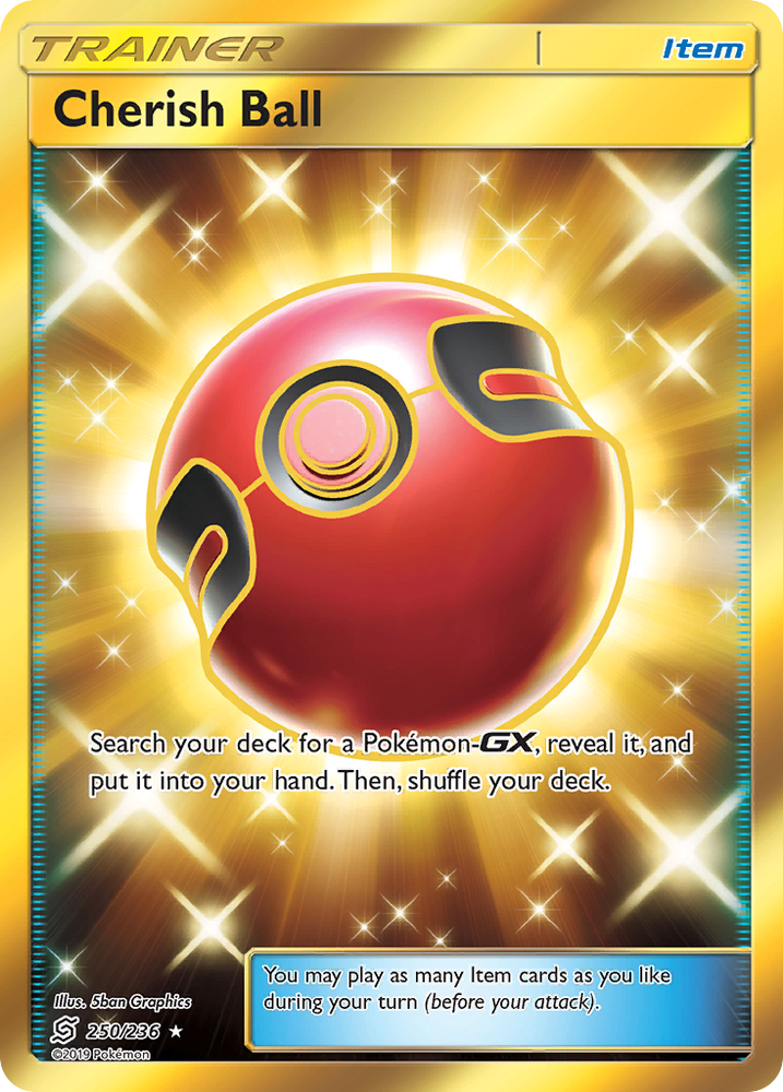 Pokemon | Cherish Ball (250/236) [Sun & Moon: Unified Minds] | The Nerd Merchant