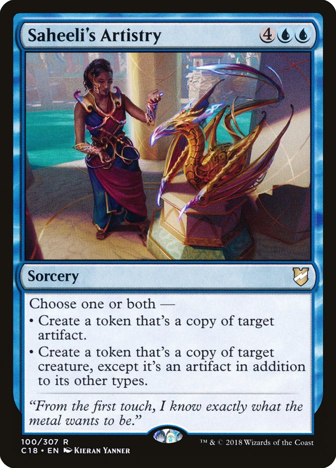 Magic | Saheeli's Artistry [Commander 2018] | The Nerd Merchant