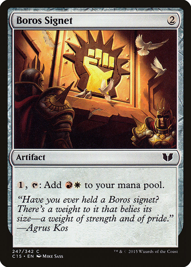 Magic | Boros Signet [Commander 2015] | The Nerd Merchant