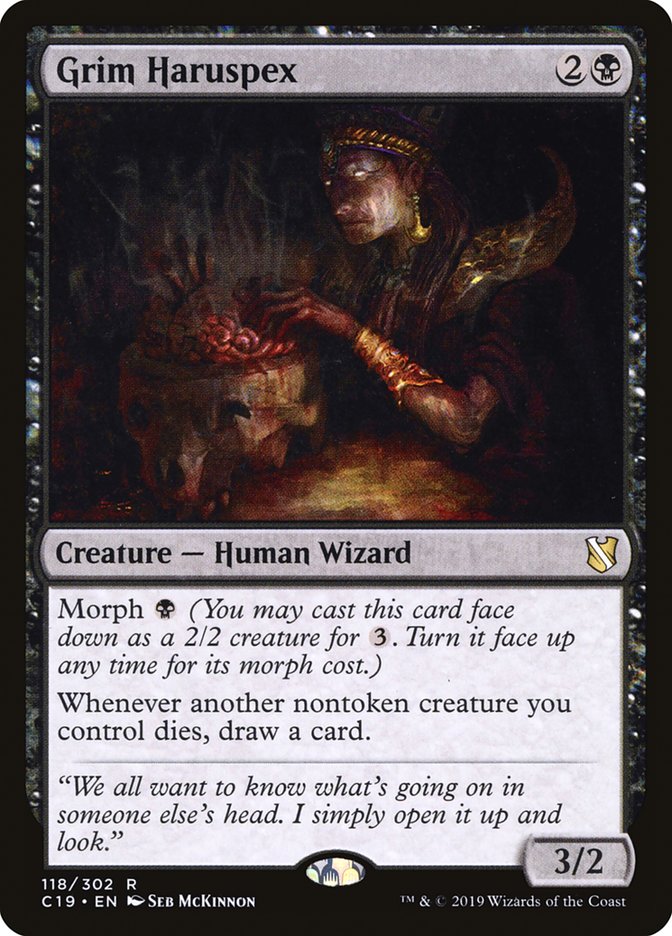 Magic | Grim Haruspex [Commander 2019] | The Nerd Merchant