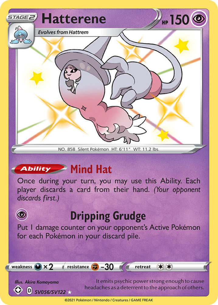 Pokemon | Hatterene (SV056/SV122) [Sword & Shield: Shining Fates] | The Nerd Merchant