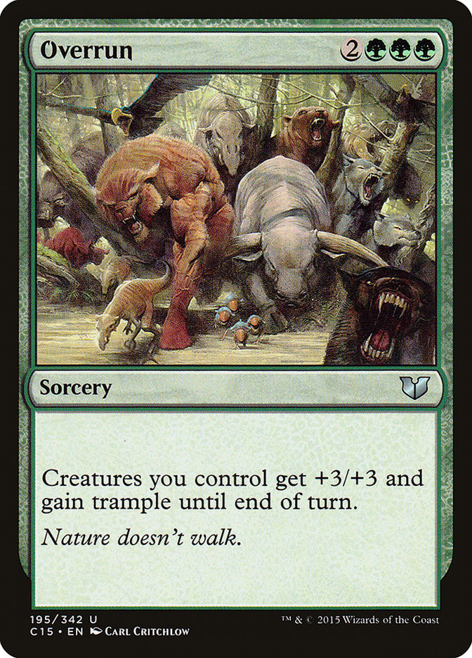 Magic | Overrun [Commander 2015] | The Nerd Merchant