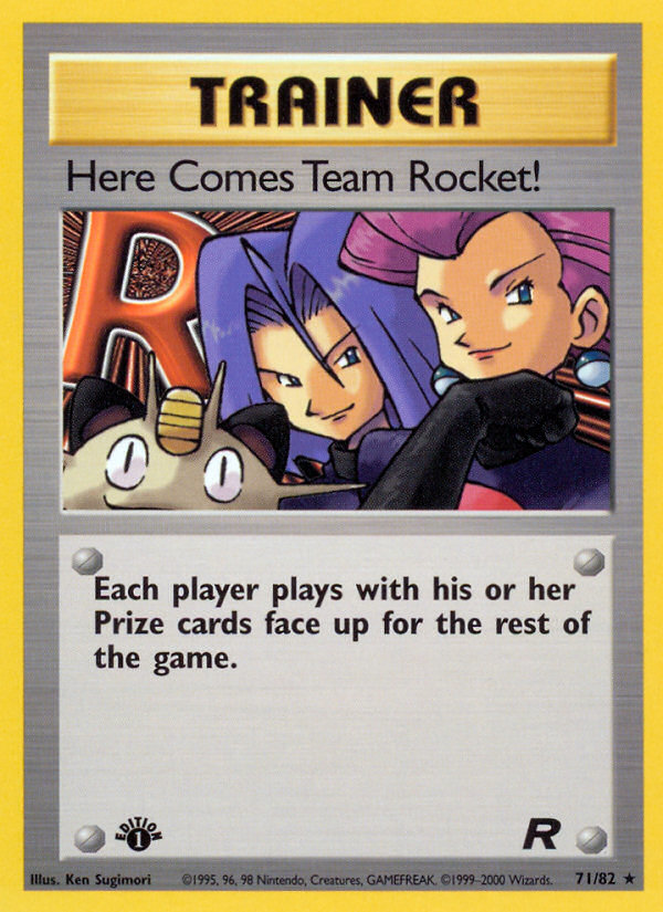 Pokemon | Here Comes Team Rocket! (71/82) [Team Rocket 1st Edition] | The Nerd Merchant