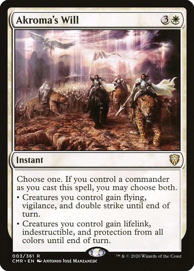 Magic | Akroma's Will [Commander Legends] | The Nerd Merchant