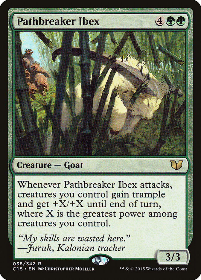 Magic | Pathbreaker Ibex [Commander 2015] | The Nerd Merchant