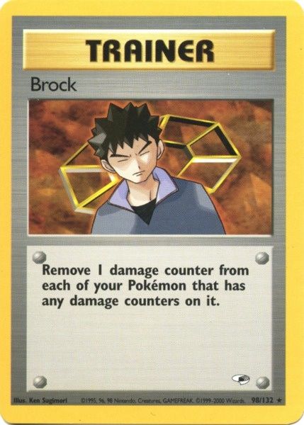 Pokemon | Brock (98/132) [Gym Heroes Unlimited] | The Nerd Merchant