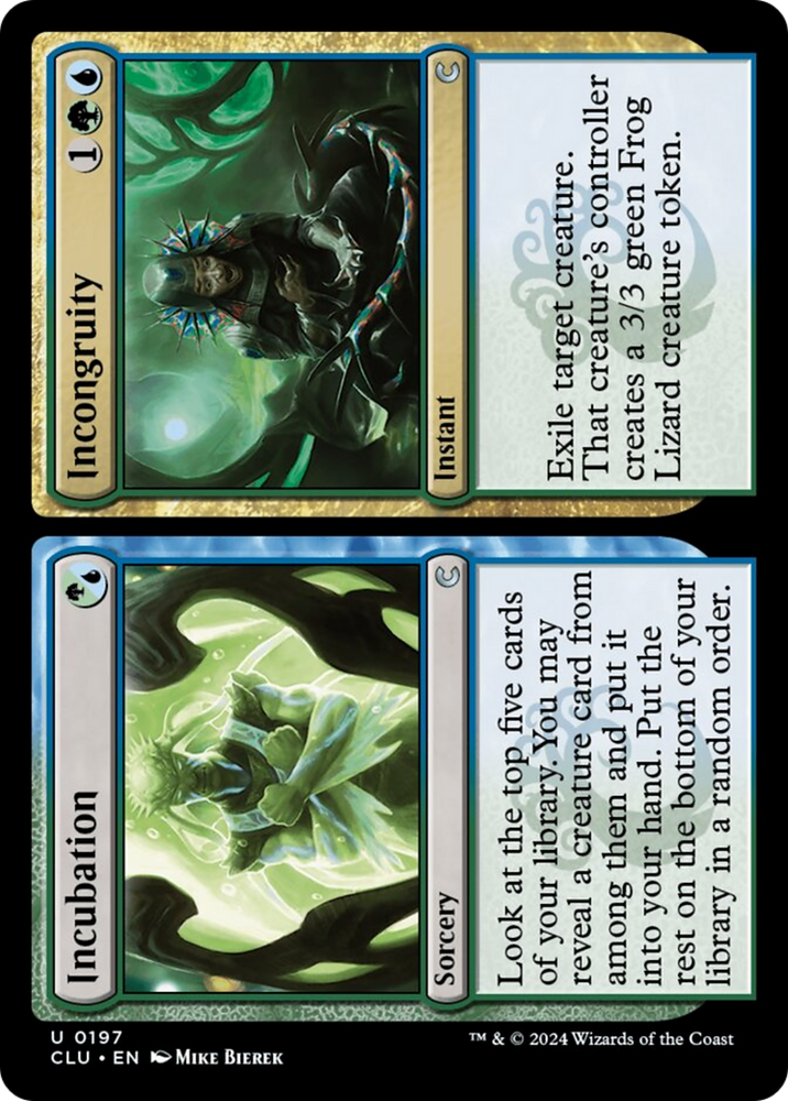 Magic | Incubation // Incongruity [Ravnica: Clue Edition] | The Nerd Merchant