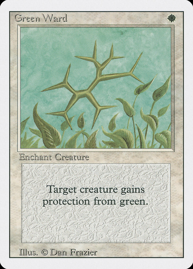 Magic | Green Ward [Revised Edition] | The Nerd Merchant