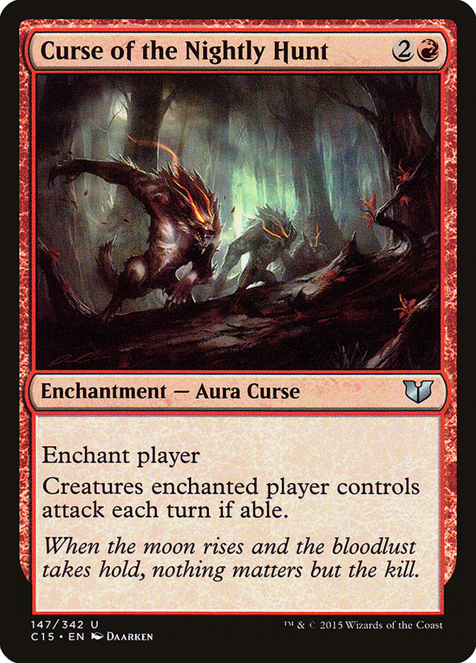 Magic | Curse of the Nightly Hunt [Commander 2015] | The Nerd Merchant
