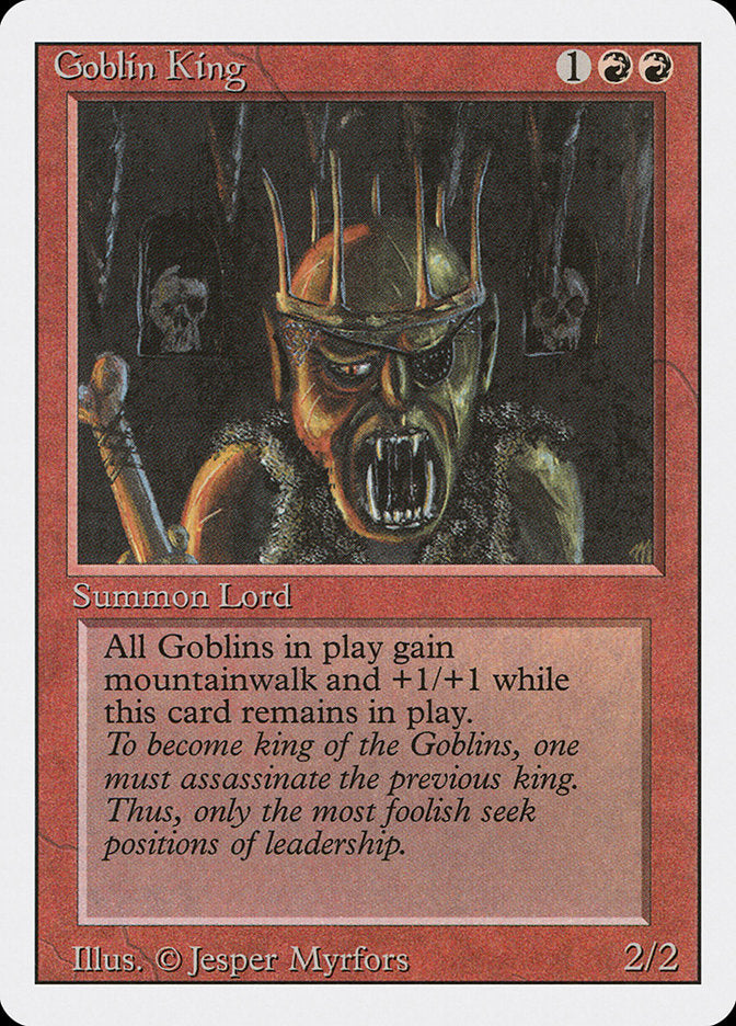 Magic | Goblin King [Revised Edition] | The Nerd Merchant