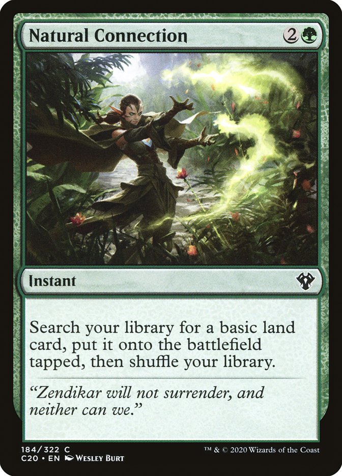 Magic | Natural Connection [Commander 2020] | The Nerd Merchant