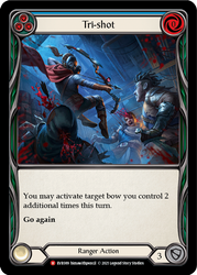 Flesh and Blood TCG | Tri-shot [EVR089] (Everfest)  1st Edition Rainbow Foil | The Nerd Merchant
