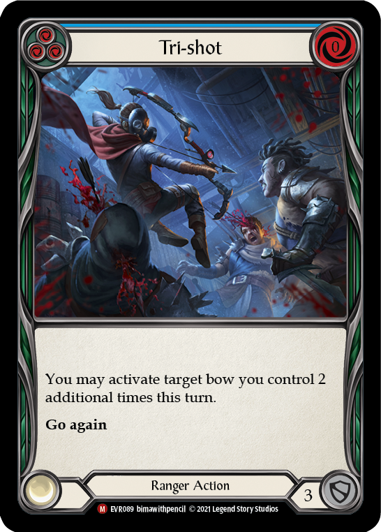 Flesh and Blood TCG | Tri-shot [EVR089] (Everfest)  1st Edition Normal | The Nerd Merchant