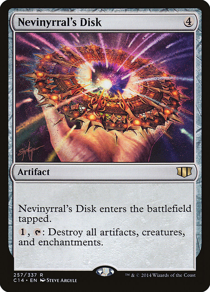 Magic | Nevinyrral's Disk [Commander 2014] | The Nerd Merchant