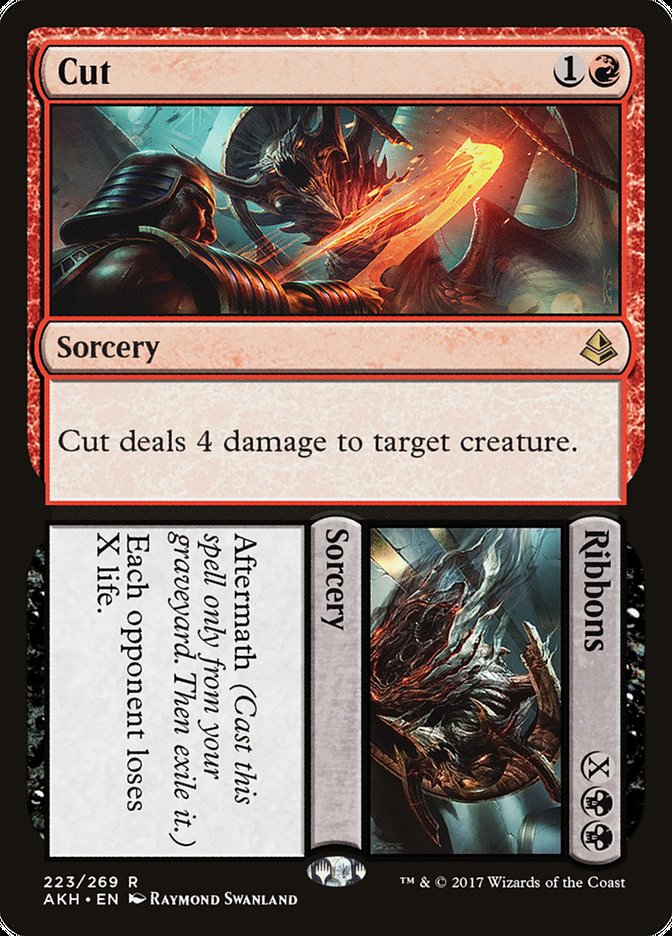 Magic | Cut // Ribbons [Amonkhet] | The Nerd Merchant